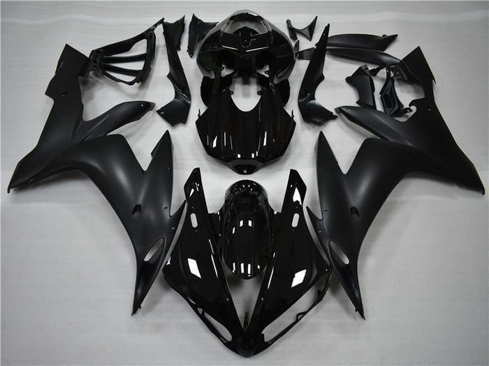 NT Aftermarket Injection ABS Plastic Fairing Fit for YZF R1 2004-2006 Glossy Matte Black N008