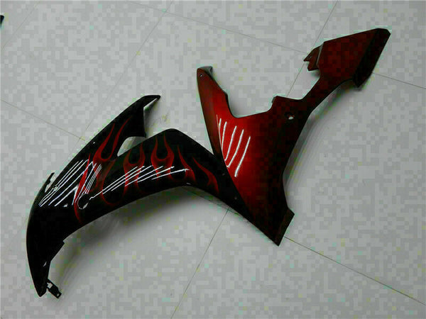 NT Aftermarket ABS Plastic Injection Left Side Upper and Lower Fairings and Rear Seat Cowl Fit for 2004-2006 YZF R1