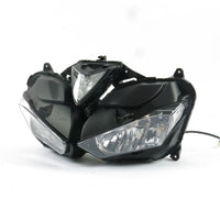 Front Motorcycle Headlight HALO Blue Angel Eye Fit Yamaha 2014-2018 YZF R25 R3