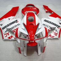 NT Aftermarket Injection ABS Plastic Fairing Kit Fit for CBR600RR 2005 2006 Red White N066