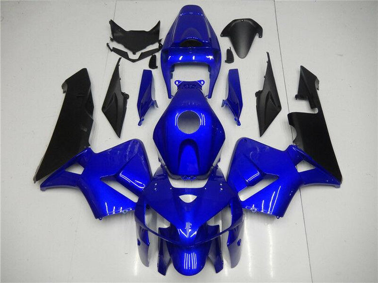 NT Fairing Fit for Honda 2005-2006 CBR600RR N085- Blue Black | ABS Injection, US Stock