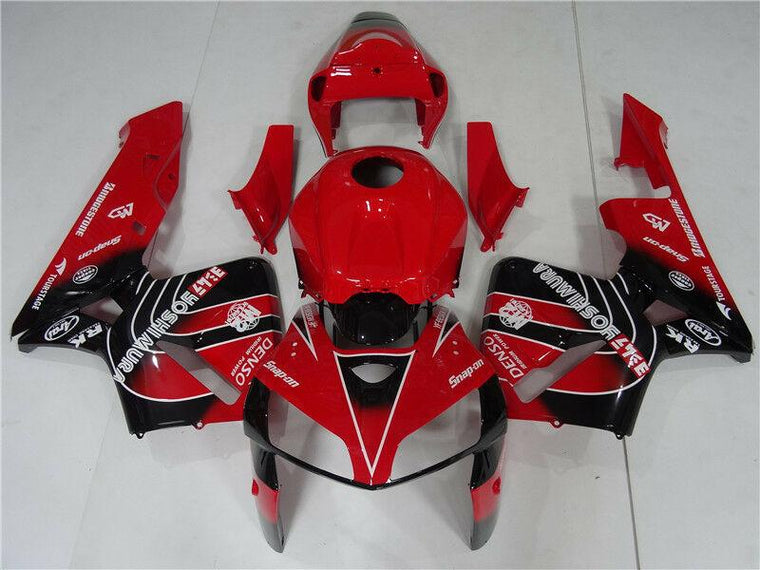 NT Fairing Fit for Honda 2005-2006 CBR600RR N101- Red Black | ABS Injection, US Stock