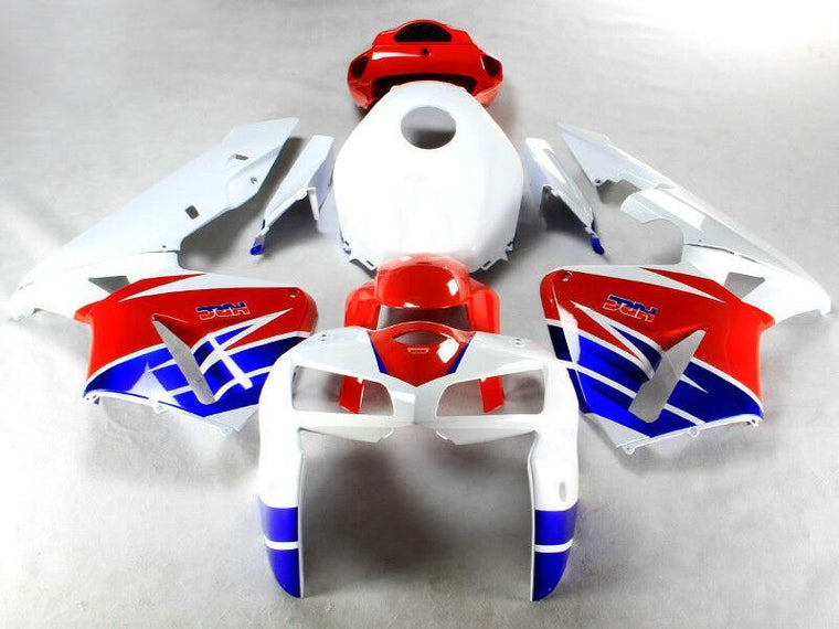 NT Fairing Fit for Honda 2005-2006 CBR600RR N110- White Blue Red | ABS Injection