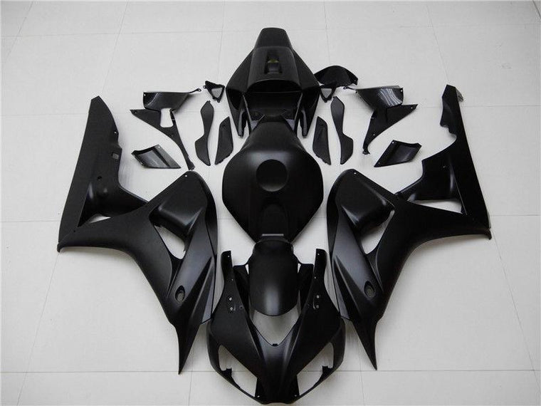 US STOCK NT Aftermarket Injection ABS Plastic Fairing Fit for CBR1000RR 2006-2007 Matte Black N003 Available in CA