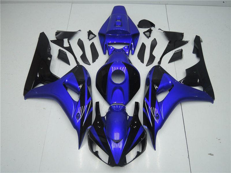 NT Fairing Fit for Honda 2006-2007 CBR1000RR N107- Blue Black | ABS Injection, US Stock