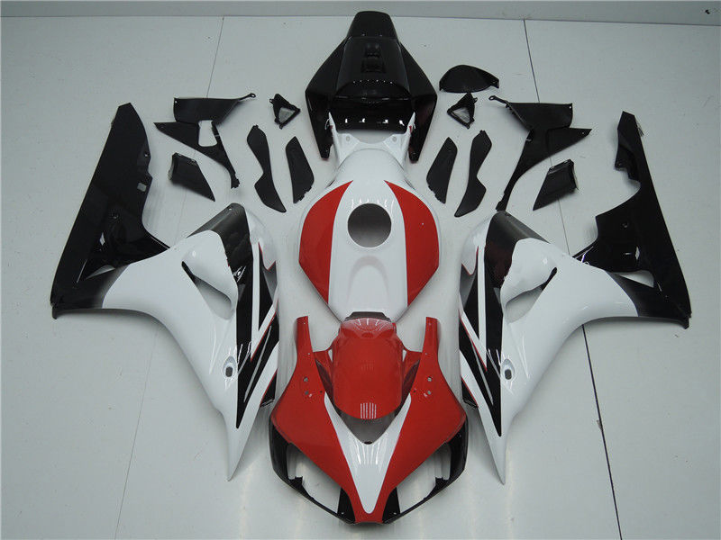 NT Fairing Fit for Honda 2006-2007 CBR1000RR N121- Red White Black | ABS Injection
