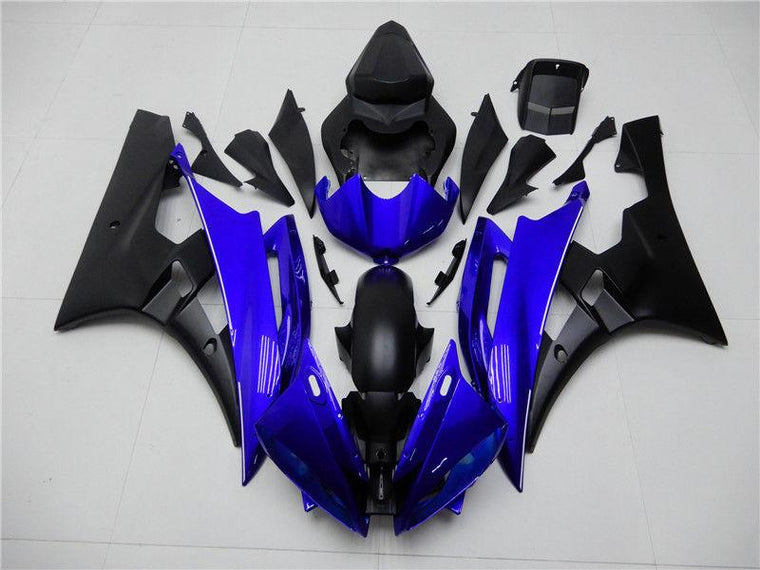 NT Fairing Fit for Yamaha 2006-2007 YZF-R6 N006- Blue Black | ABS Injection