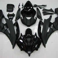 US STOCK NT Aftermarket Injection ABS Plastic Fairing Fit for YZF R6 2006-2007 Black N048 Available in TX