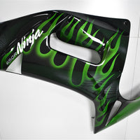 NT Aftermarket ABS Plastic Fairing Fit for EX650R 2006-2010 Green Black N003