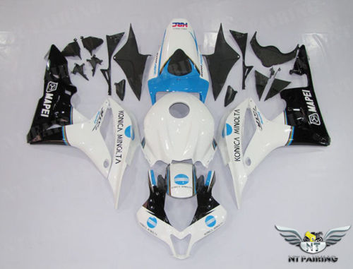 NT Fairing Fit for Honda 2007-2008 CBR600RR N007- White Blue Black | ABS Injection