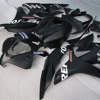 US STOCK NT Aftermarket Injection ABS Plastic Fairing Fit for CBR600RR 2007-2008 Black N014 Available in TX