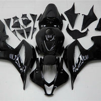 NT Aftermarket Injection ABS Plastic Fairing Fit for CBR600RR 2007-2008 Glossy Black N069