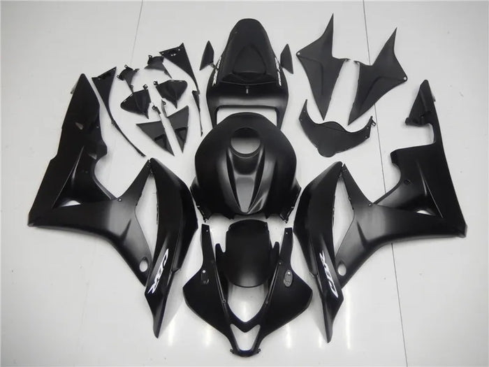 NT Aftermarket Injection ABS Plastic Fairing Fit for CBR600RR 2007-2008 Matte Black N070
