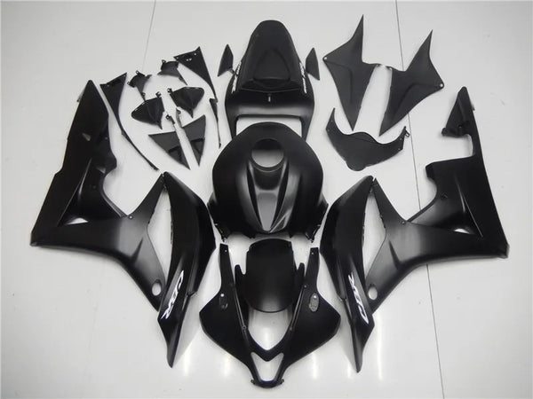 NT Aftermarket Injection ABS Plastic Fairing Fit for CBR600RR 2007-2008 Matte Black N070