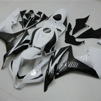 NT Aftermarket Injection ABS Plastic Fairing Fit for CBR600RR 2007-2008 White Black N072
