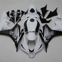 NT Aftermarket Injection ABS Plastic Fairing Fit for CBR600RR 2007-2008 White Black N072