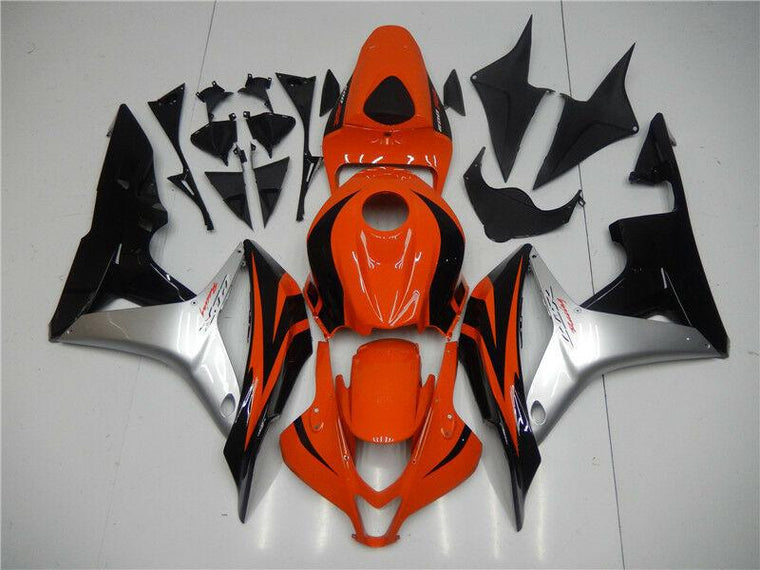 NT Fairing Fit for Honda 2007-2008 CBR600RR N074- Red Silver Black | ABS Injection, US Stock