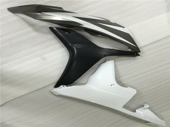 NT Aftermarket Injection ABS Plastic Left Side Fairing Fit for CBR600RR 2007-2008 White Black Silver N082