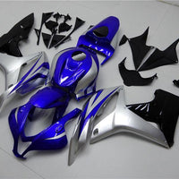 NT Aftermarket Injection ABS Plastic Fairing Fit for CBR600RR 2007-2008 Blue Silver Black N084