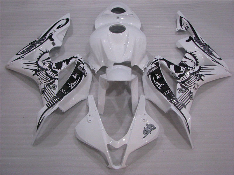 NT Fairing Fit for Honda 2007-2008 CBR600RR N078- Black White | ABS Injection