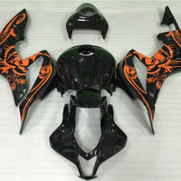 NT Aftermarket Injection ABS Plastic Fairing Fit for CBR600RR 2007-2008 Orange Black N081