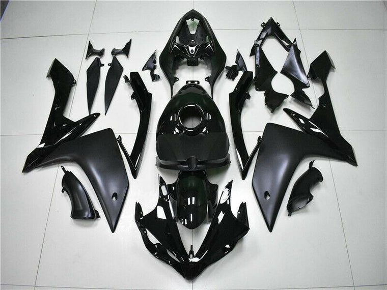 NT Fairing Fit for Yamaha 2007-2008 YZF-R1 N003- Glossy Matte Black | ABS Injection, US Stock