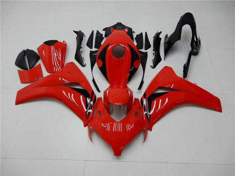 US STOCK NT Aftermarket Injection ABS Plastic Fairing Fit for CBR1000RR 2008-2011 Red N001 Available in CA