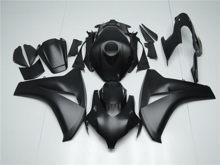 US STOCK NT Aftermarket Injection ABS Plastic Fairing Fit for CBR1000RR 2008-2011 Matte Black N008 Available in CA