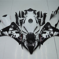 NT Aftermarket Injection ABS Plastic Fairing Fit for CBR1000RR 2008-2011 Black White N084