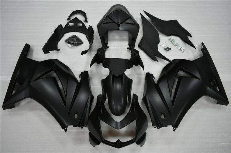 NT Aftermarket Injection ABS Plastic Fairing Fit for EX250 2008-2012 Matte Black N001