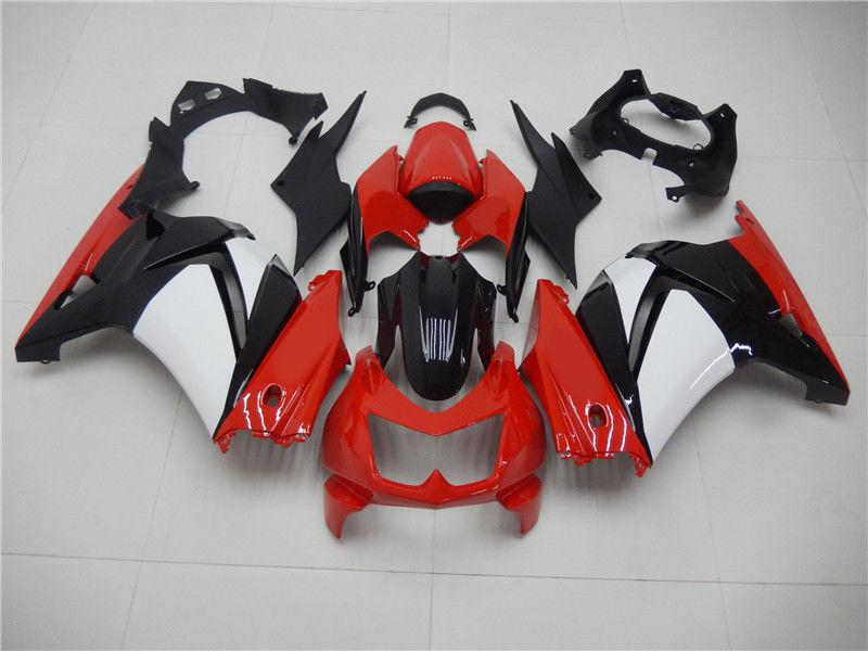 NT Fairing Fit for Kawasaki 2008-2012 EX250 N012- Red Black White | ABS Injection