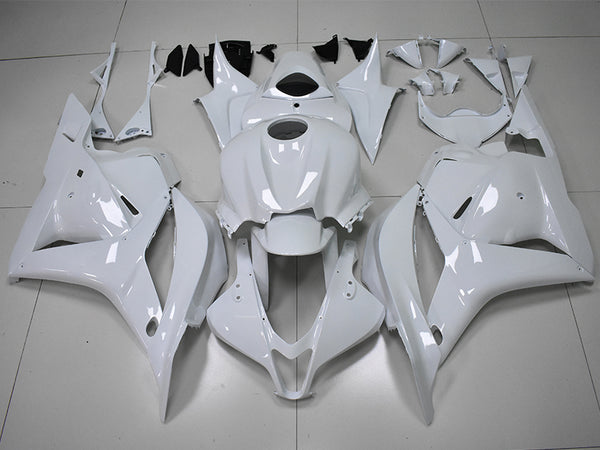 NT Aftermarket Injection ABS Plastic Fairing Fit for CBR600RR 2009-2012 Pearl White