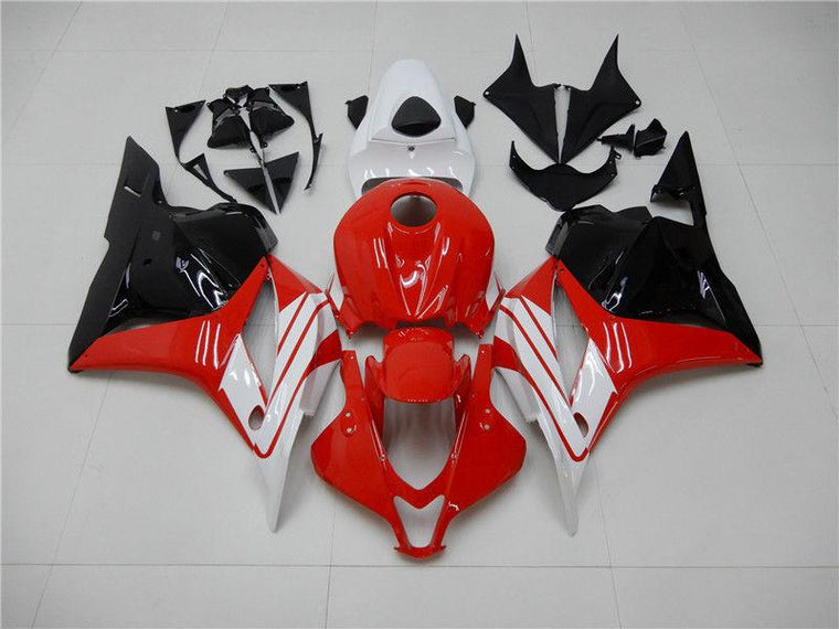 US STOCK NT Aftermarket Injection ABS Plastic Fairing Fit for CBR600RR 2009-2012 Red White Black N001 Available in CA