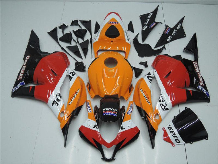NT Aftermarket Injection ABS Plastic Fairing Fit for CBR600RR 2009-2012 Orange Red Black N003