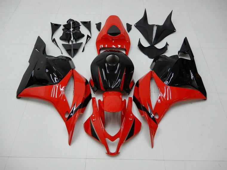 US STOCK NT Aftermarket Injection ABS Plastic Fairing Fit for CBR600RR 2009-2012 Red Black N004 Available in CA