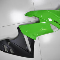 NT Aftermarket ABS Plastic Fairing Fit for EX650R 2009-2011 Green Black N003