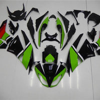 NT Aftermarket Injection ABS Plastic Fairing Fit for ZX6R 636 2009-2012 Black Green Red N007