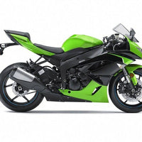 NT Aftermarket Injection ABS Plastic Fairing Fit for ZX6R 636 2009-2012 Green Black N009