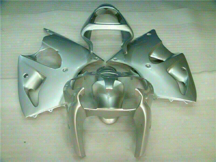 MSA Fit for  2000-2002 ZX6R Plastic Silver Injection Fairing Bodywork t012