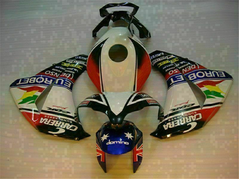 NT Fairing Fit for Honda 2008-2011 CBR1000RR U022- White Blue | ABS Injection