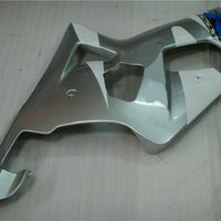 MSB Injection Silver Black Fairing Fit for  2001-2003 GSXR 600 750 l069