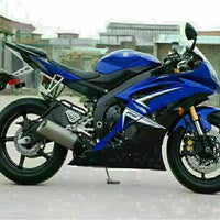 US STOCK NT Injection Mold Blue ABS Kit Fairing Fit for Yamaha 2008-2016 YZF R6 N014 Available in CA