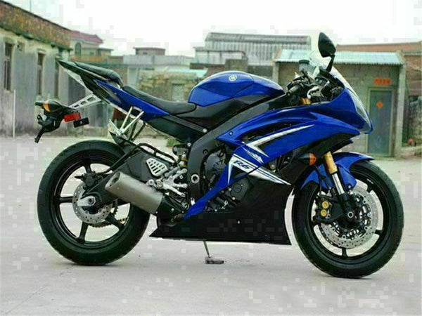 US STOCK NT Injection Mold Blue ABS Kit Fairing Fit for Yamaha 2008-2016 YZF R6 N014 Available in CA