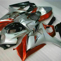 MS Injection Mold Brown Silver Fairing Fit for  2007-2008 GSXR 1000 q006