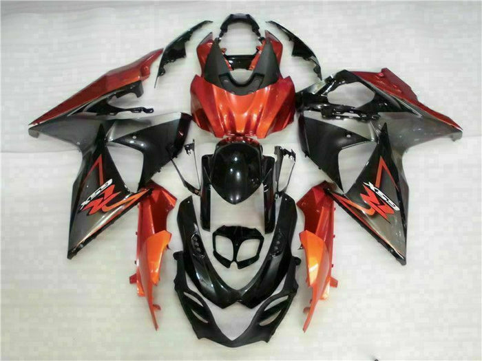 NT Injection Fairing Kit Fit for  2009-2016 GSXR 1000 Orange Black N003