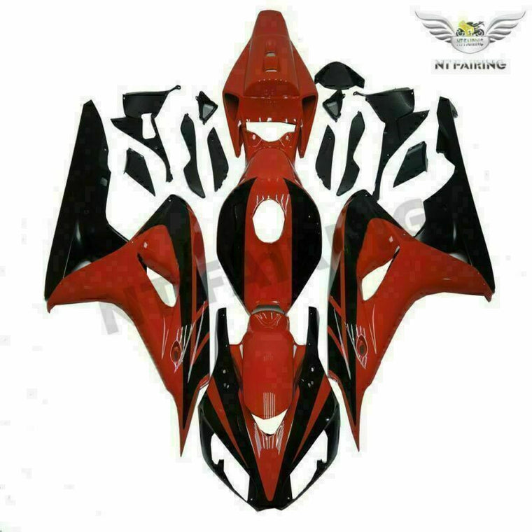 US STOCK Injection Mold Red Fairing Kit Fit for Honda 2006-2007 CBR1000RR N104 Available in CA