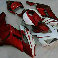 US STOCK NT Injection Mold Fairing White Red Fit for ABS Honda CBR1000RR 2004-2005 N052 Available in CA