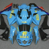 MS Injection Blue Fairing Bodywork Kit Fit for  2009-2016 GSXR 1000 p040