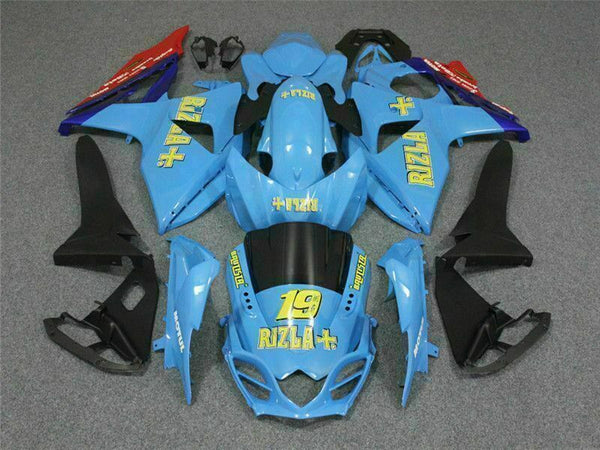MS Injection Blue Fairing Bodywork Kit Fit for  2009-2016 GSXR 1000 p040