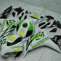MS Injection Molded Green White Fairing Fit for Honda 2006-2007 CBR1000RR u096